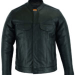 Freedom Roar Mens Leather Motorcycle Jacket Daniel Smart Manufacturing