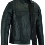 Freedom Roar Mens Leather Motorcycle Jacket Daniel Smart Manufacturing 3