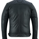 Sable Mens Faux Leather Jacket Daniel Smart Manufacturing 2