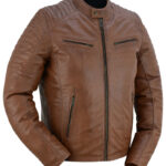 Stewart Mens Leather Fashion Jacket Daniel Smart Manufacturing 3