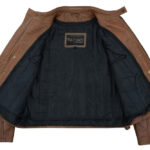 Stewart Mens Leather Fashion Jacket Daniel Smart Manufacturing 6