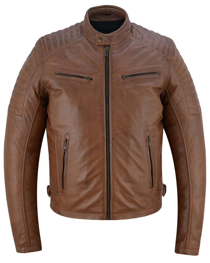 stewart-mens-leather-fashion-jacket-daniel-smart-manufacturing.jpg Stewart Mens Leather Fashion Jacket Daniel Smart Manufacturing - Image 1