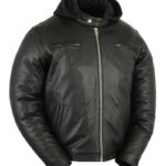 Stormhawk Mens Leather Motorcycle Jacket Daniel Smart Manufacturing