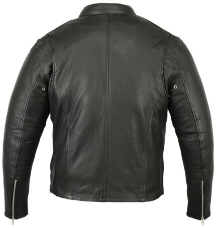 Stormhawk Mens Leather Motorcycle Jacket Daniel Smart Manufacturing 2