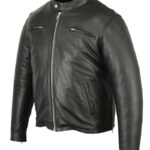 Stormhawk Mens Leather Motorcycle Jacket Daniel Smart Manufacturing 3