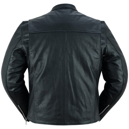 Urban Racer Mens Leather Motorcycle Jacket Daniel Smart Manufacturing 2