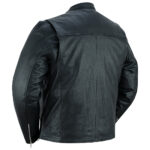 Urban Racer Mens Leather Motorcycle Jacket Daniel Smart Manufacturing 4